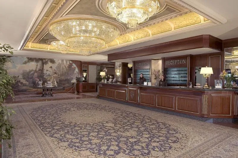 Lobby, Grand Hotel Bristol, Milan