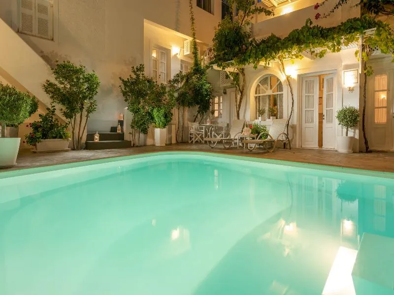 Pool, Casa Bianca Hotel, Santorini