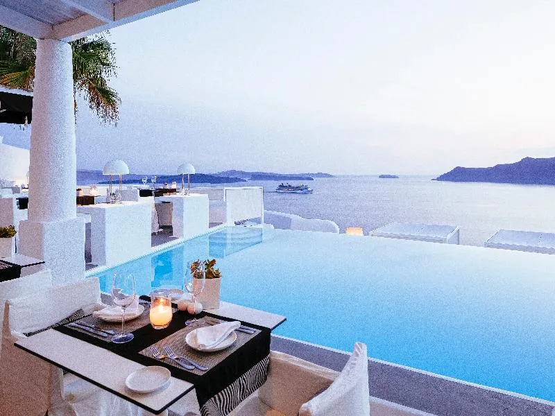 Restaurant, Katikies Santorini - Gea House The Leading Hotels, Santorini