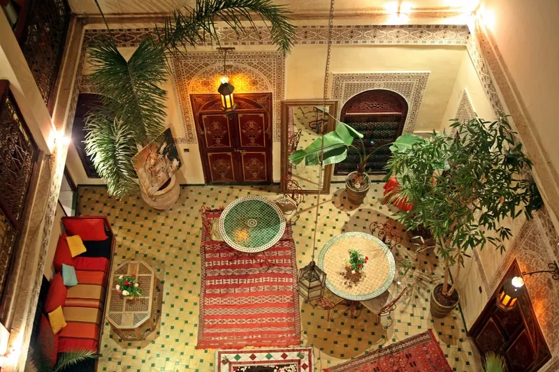 General view, Riad Amiris, Marrakech
