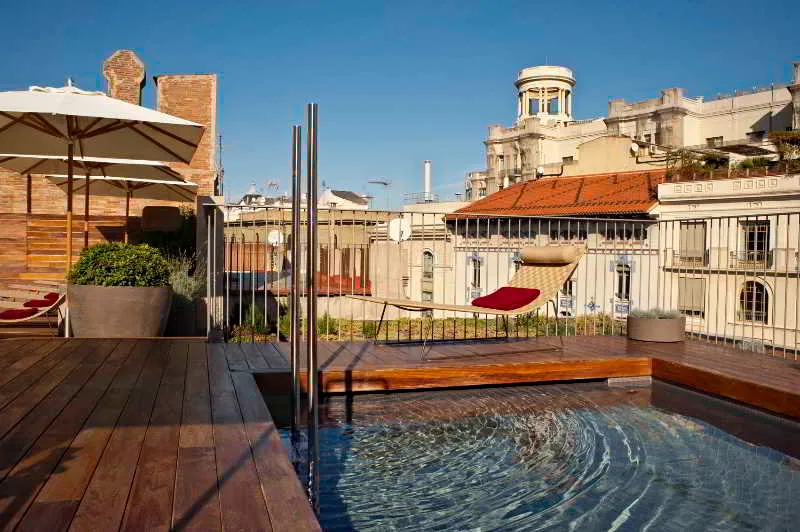 Terrace, Mercer Hotel Barcelona, Barcelona