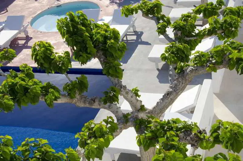 General view, RK Beach hotel, Santorini