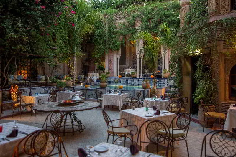 Restaurant, Palais Sebban, Marrakech