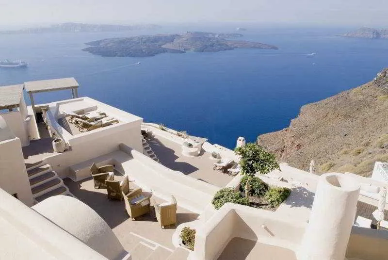 General view, Icons, Santorini
