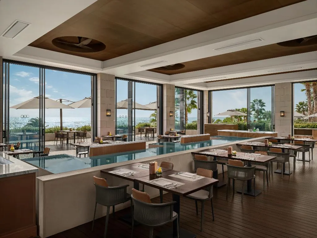 Restaurant, Amara Hotel, Cyprus