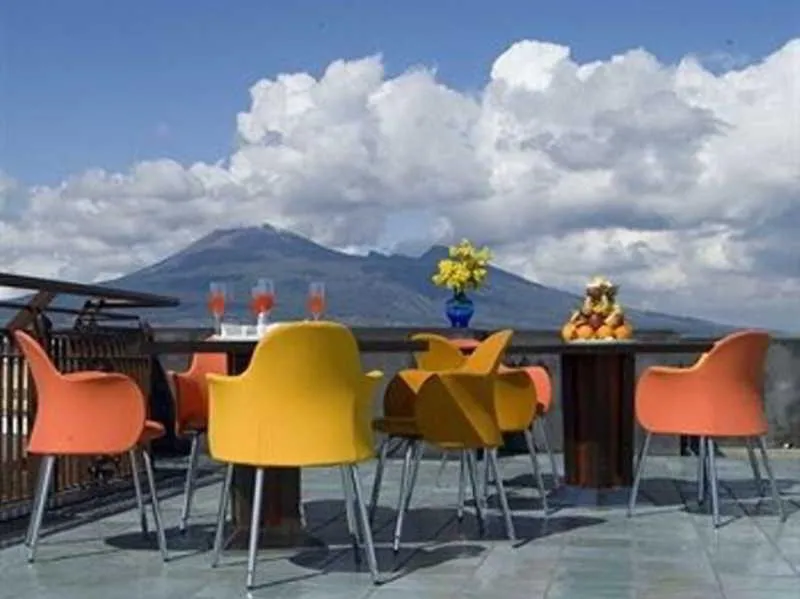 Terrace, Abalon Pompei Resort, Naples