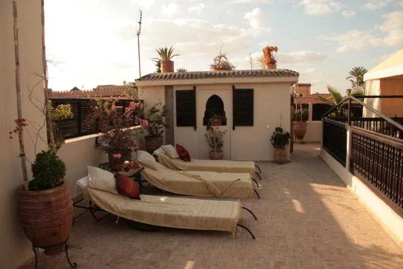 Terrace, Riad Diana, Marrakech
