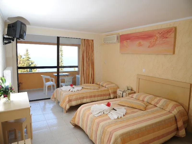 Double or Twin SEA VIEW Room, Benitses Bay View Hotel, Corfu