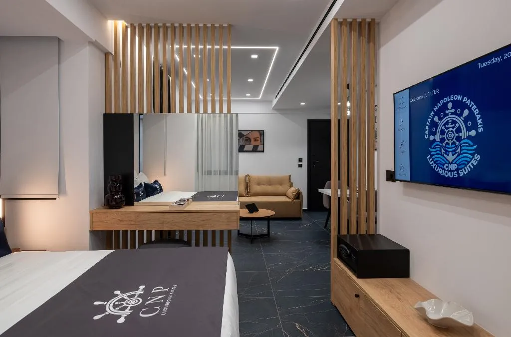 SUITE DELUXE Room, Captain Napoleon Paterakis CNP Luxurious Suites, Crete