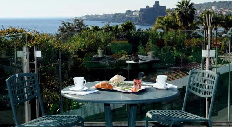 Terrace, Marina Palace Hotel Spa & Congress Hall, Catania