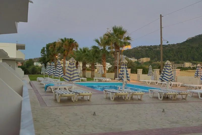 Pool, Vergina Sun, Rhodes