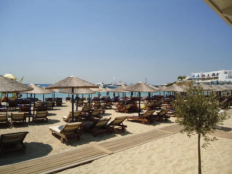 Beach, Pension Romantika, Mykonos