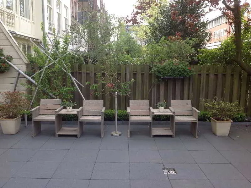 Terrace, Hotel Allure, Amsterdam