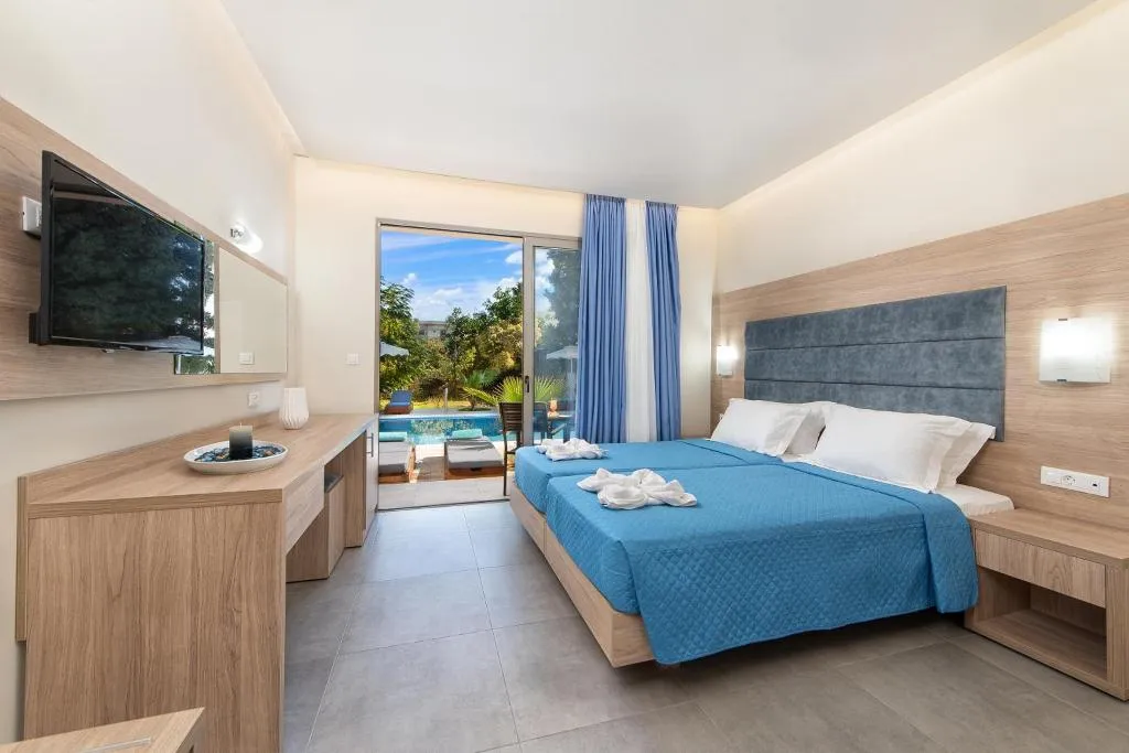 TRIPLE WITH PRIVATE POOL Room, Marathon Hotel - All Inclusive, Rhodes