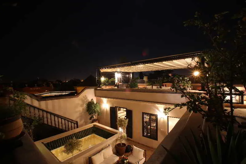 Terrace, Riad La Croix Berbere De Luxe, Marrakech