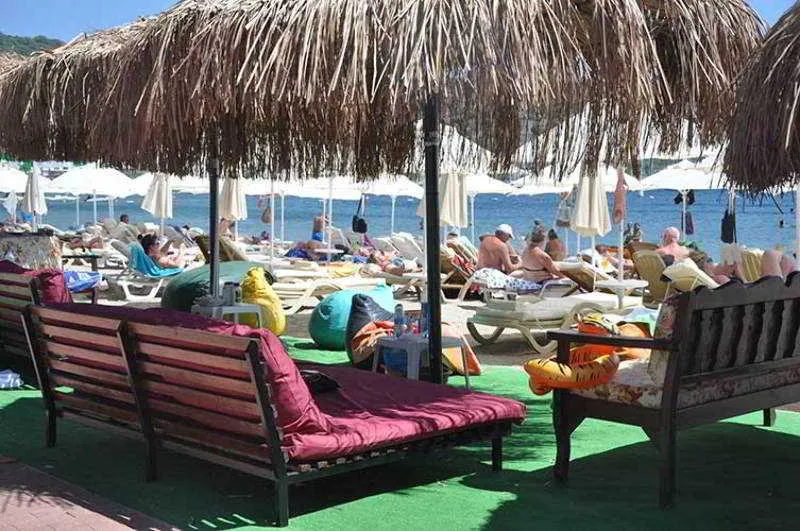 Beach, Manuela Hotel, Bodrum