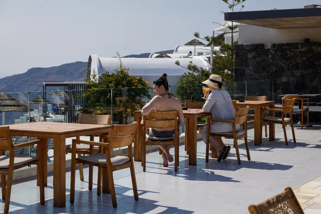Restaurant, Xenones Filotera, Santorini