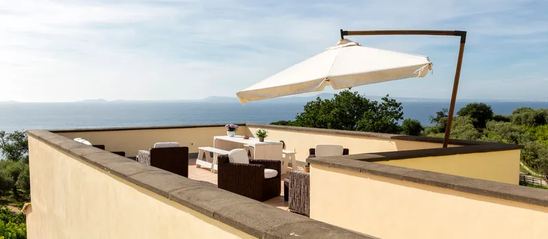 Terrace, Relais Regina Giovanna, Naples