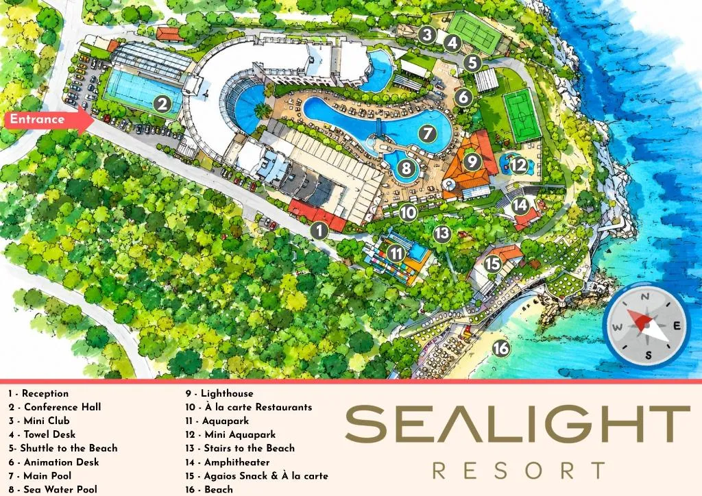 General view, Sealight Resort Hotel, Izmir
