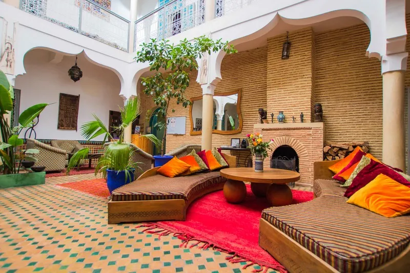 Lobby, Riad Zinoun, Marrakech