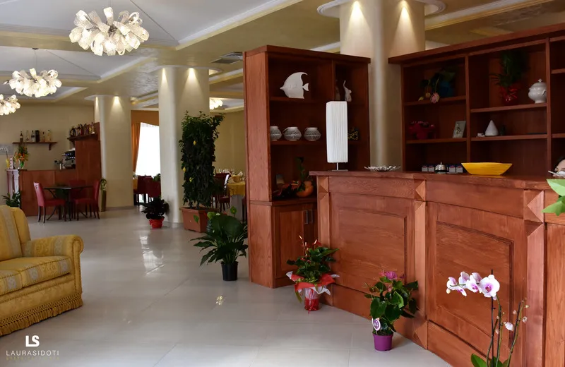 Lobby, Hotel Riviera Azzurra, Catania
