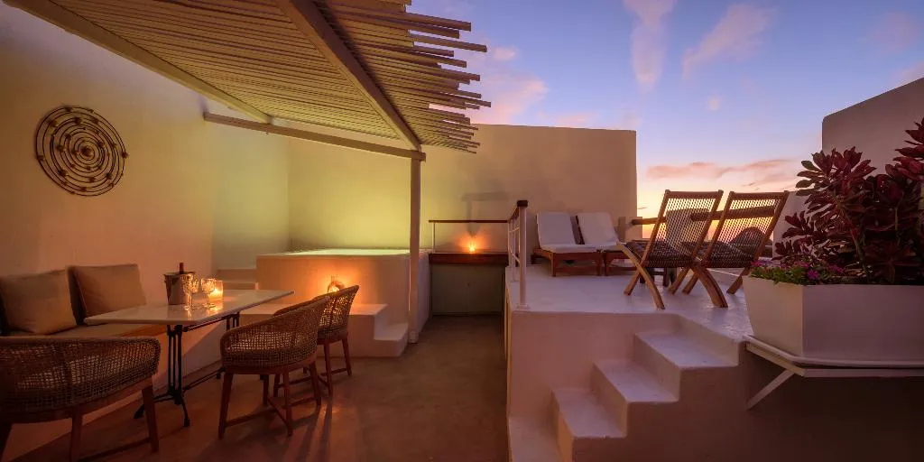 VILLA WITH JACUZZI Room, Fanari Villas, Santorini