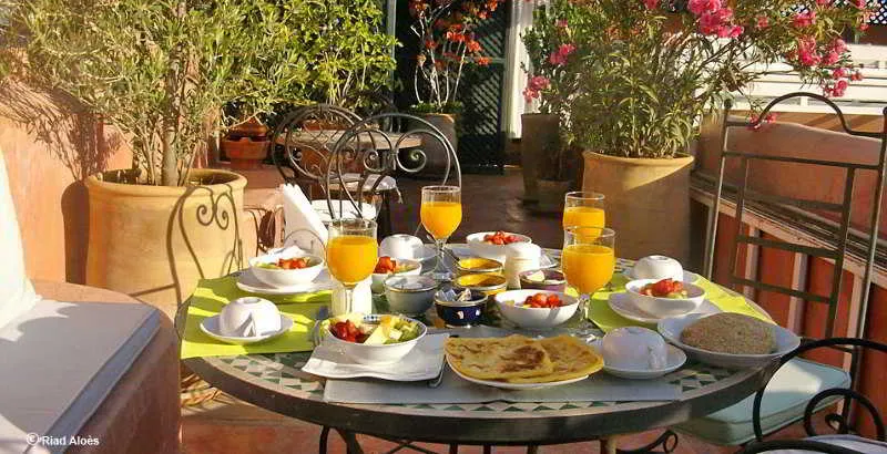 Restaurant, Riad Aloes, Marrakech
