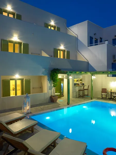 General view, Studios Marios, Santorini