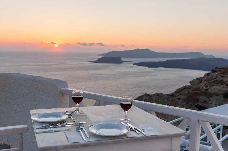Terrace, Artemis Suites, Santorini