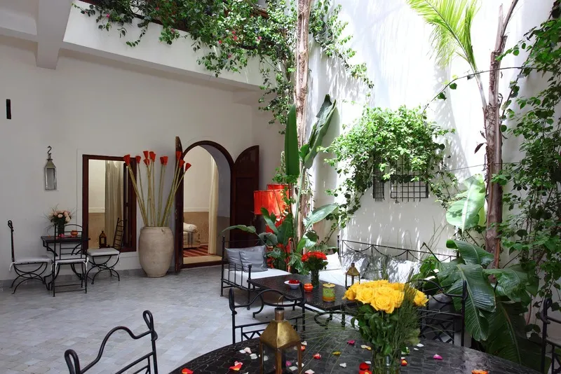 Lobby, Riad White Flowers, Marrakech