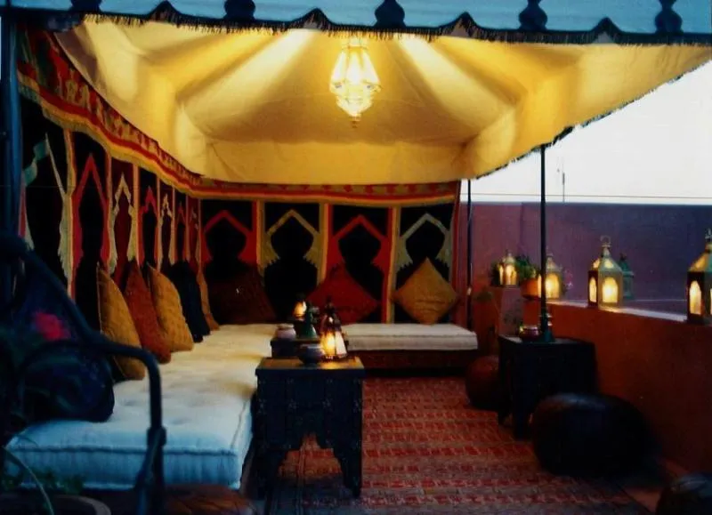 General view, Riad Bahja, Marrakech