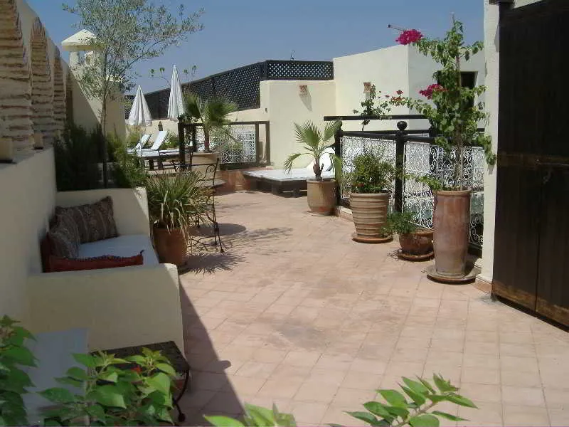 Terrace, Riad Du Petit Prince, Marrakech