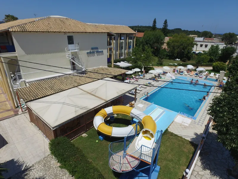 General view, Silver Beach Hotel and Annexe Apartments, Corfu