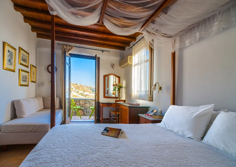 Double or Twin SUPERIOR SEA VIEW Room, Paradision, Mykonos