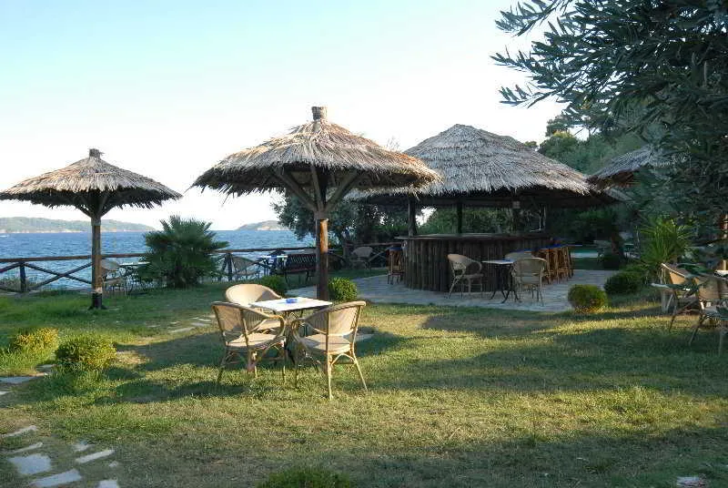 Terrace, Vassilias beach, Skiathos