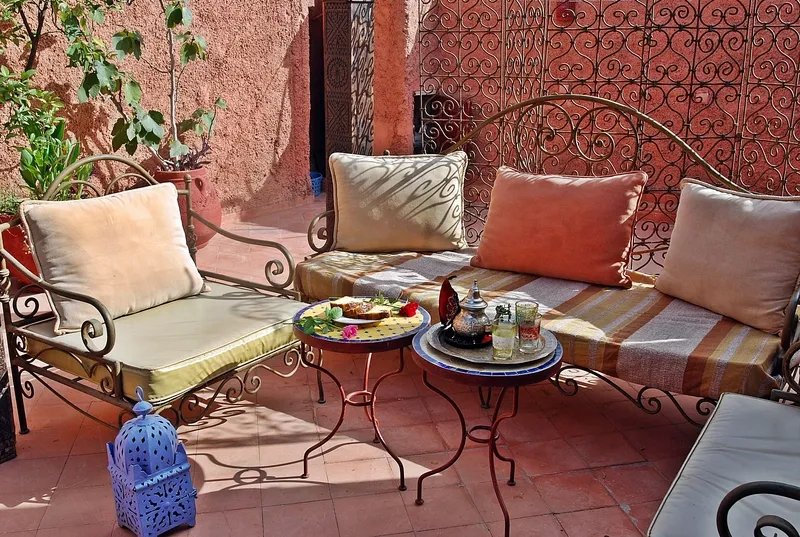 Terrace, Riad Amiris, Marrakech