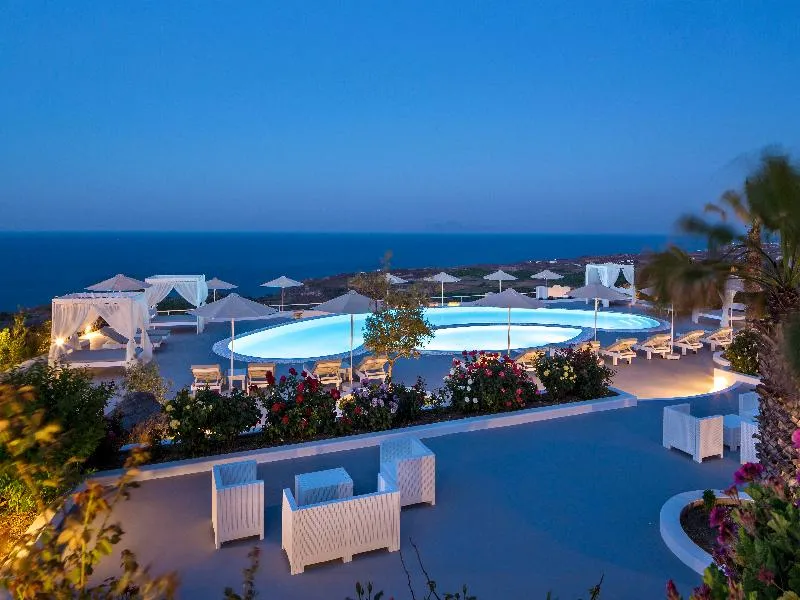 Pool, Amber Light Villas, Santorini