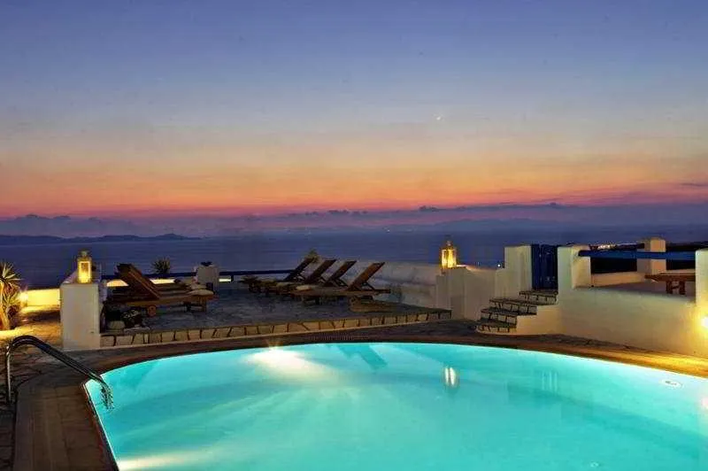 General view, Paolas Beach, Mykonos
