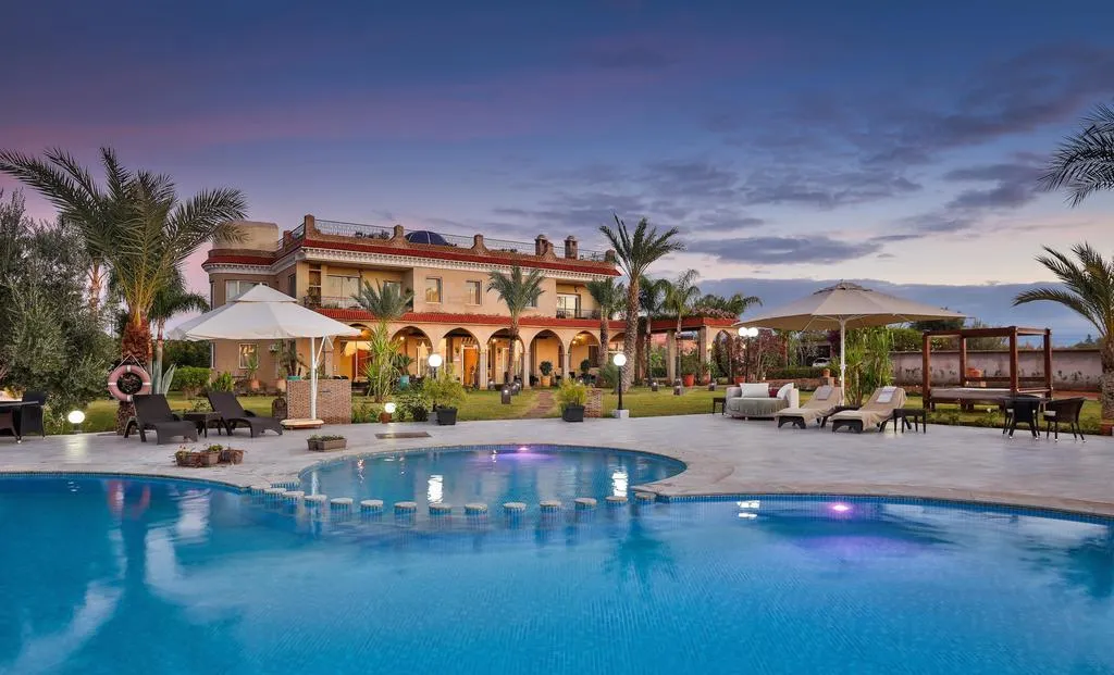 General view, Palais Amador, Marrakech