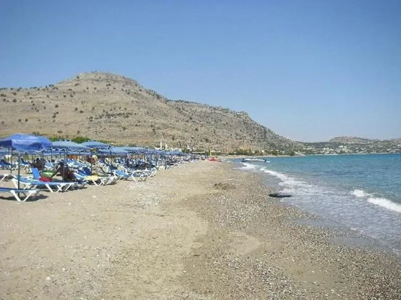 Beach, Ellia Hotel, Rhodes