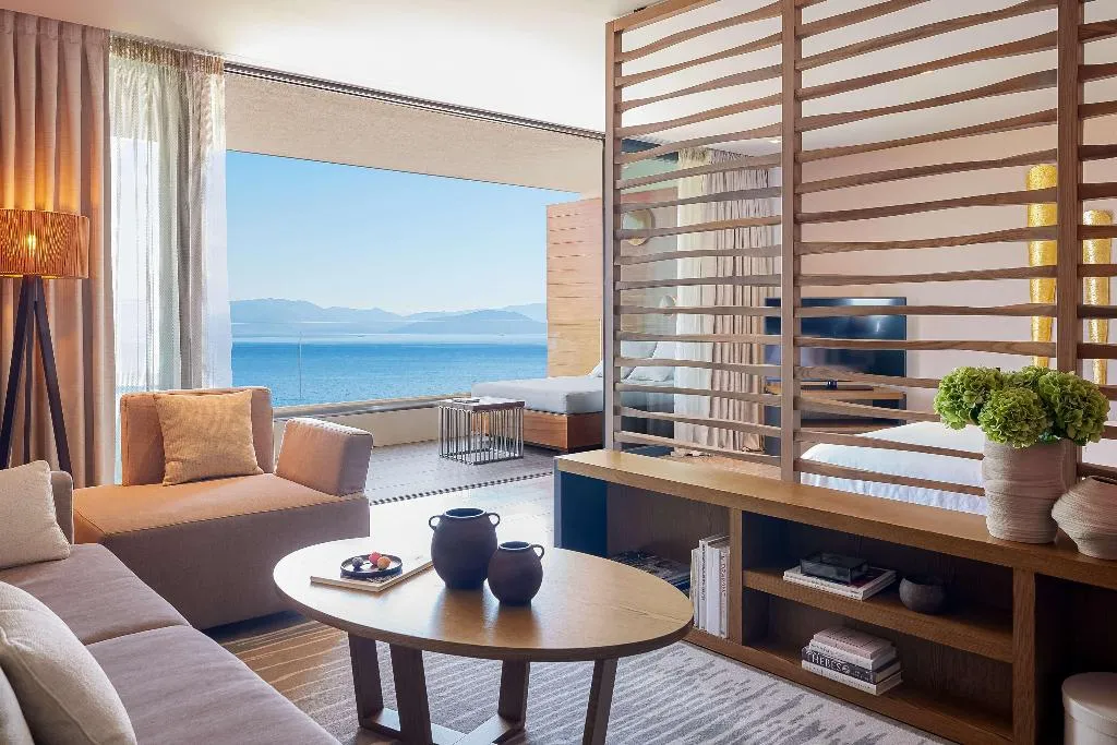 JUNIOR SUITE SEA VIEW Room, Angsana Corfu Resort & Spa, Corfu