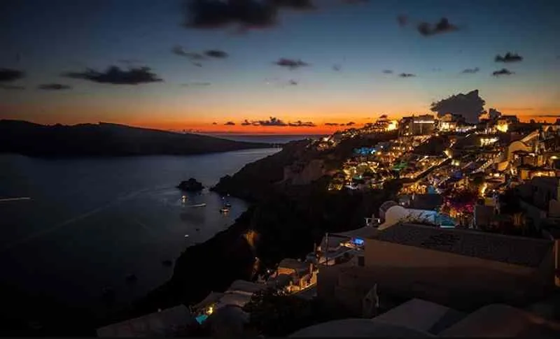 General view, Laokasti Villas, Santorini