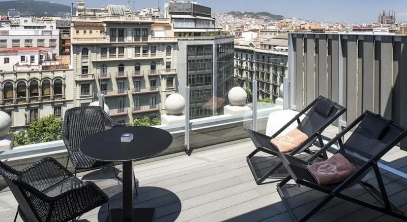Terrace, Catalonia Passeig de Gracia, Barcelona