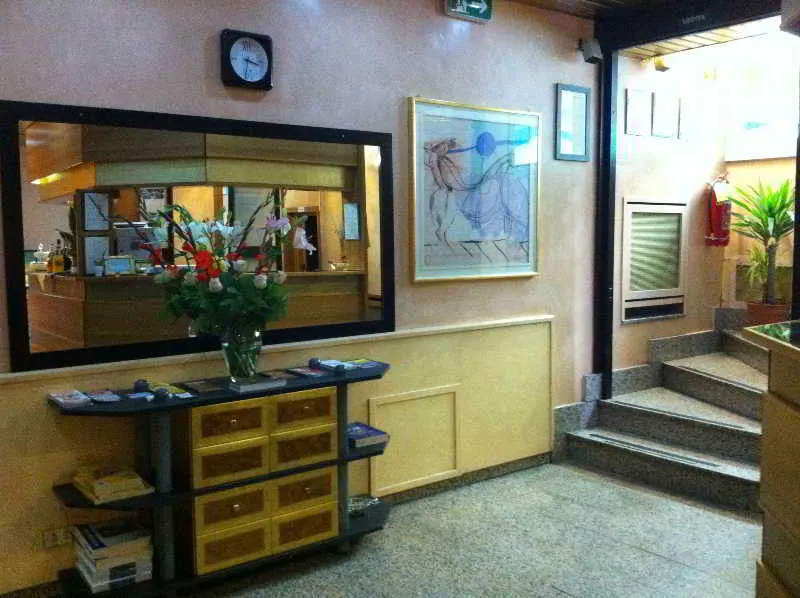 Lobby, Hotel Lugano, Milan