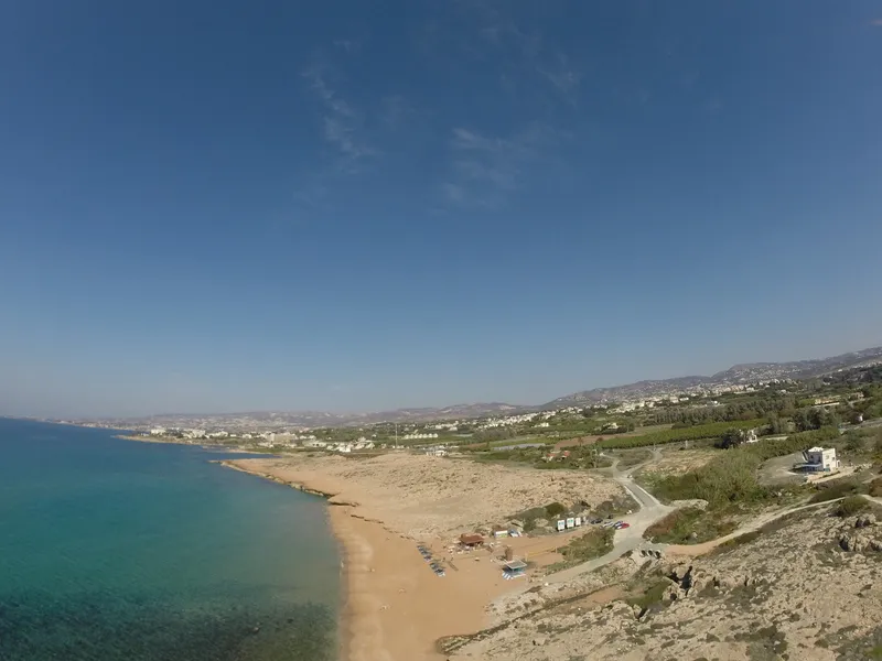 Beach, Helios Bay Hotel Apts & Villas, Cyprus