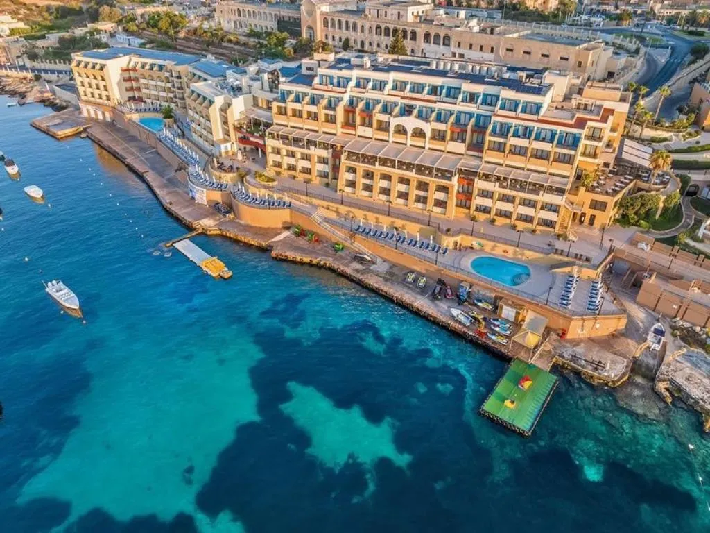 General view, Verdi St Georges Bay Marina, Malta
