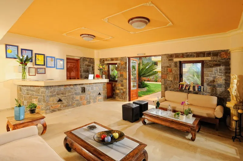 Lobby, Socrates Hotel Malia, Crete