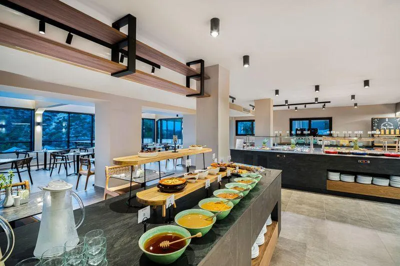Restaurant, Harmony E Rock Hotel & Resort, Crete