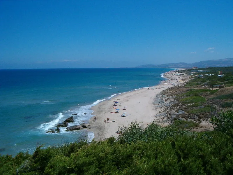 Beach, La Ciaccia Hotel, Alghero