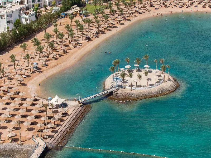 Beach, Mirage Bay Resort & Aquapark, Red Sea Riviera